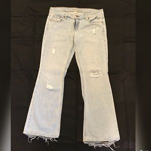 American Eagle Distressed Boot Cut 12 regular